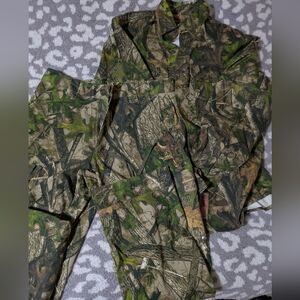 Camouflage Jacket and Pants Set